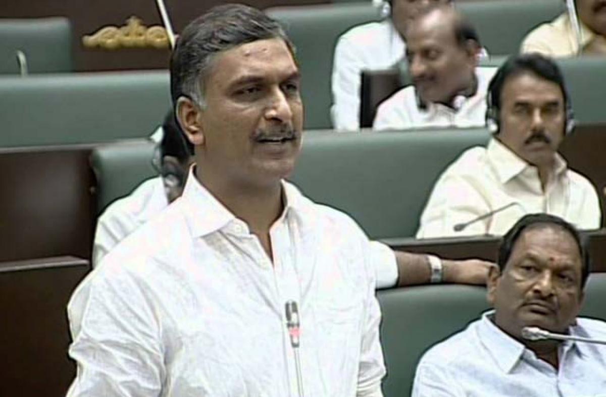 Harish Rao: TDP obstructing Irrigation projects